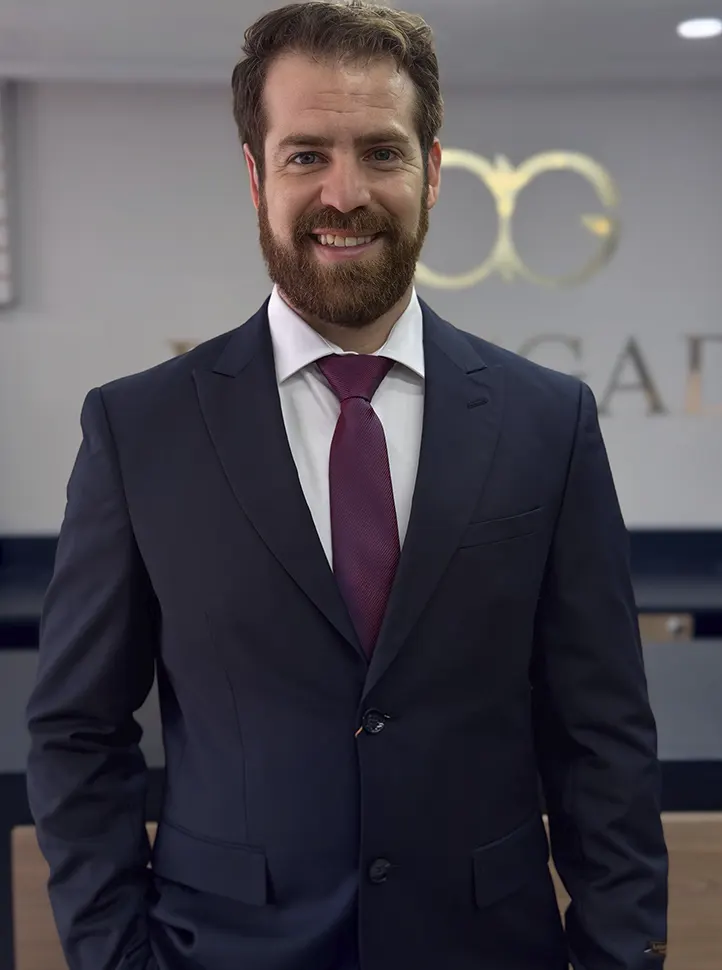 Traje azul