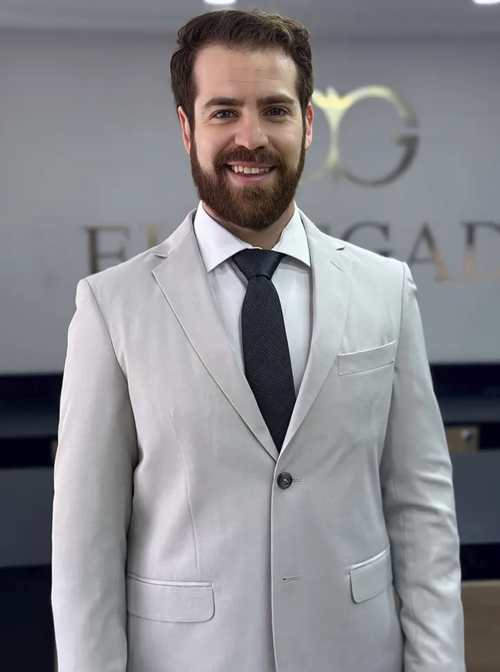 Traje azul